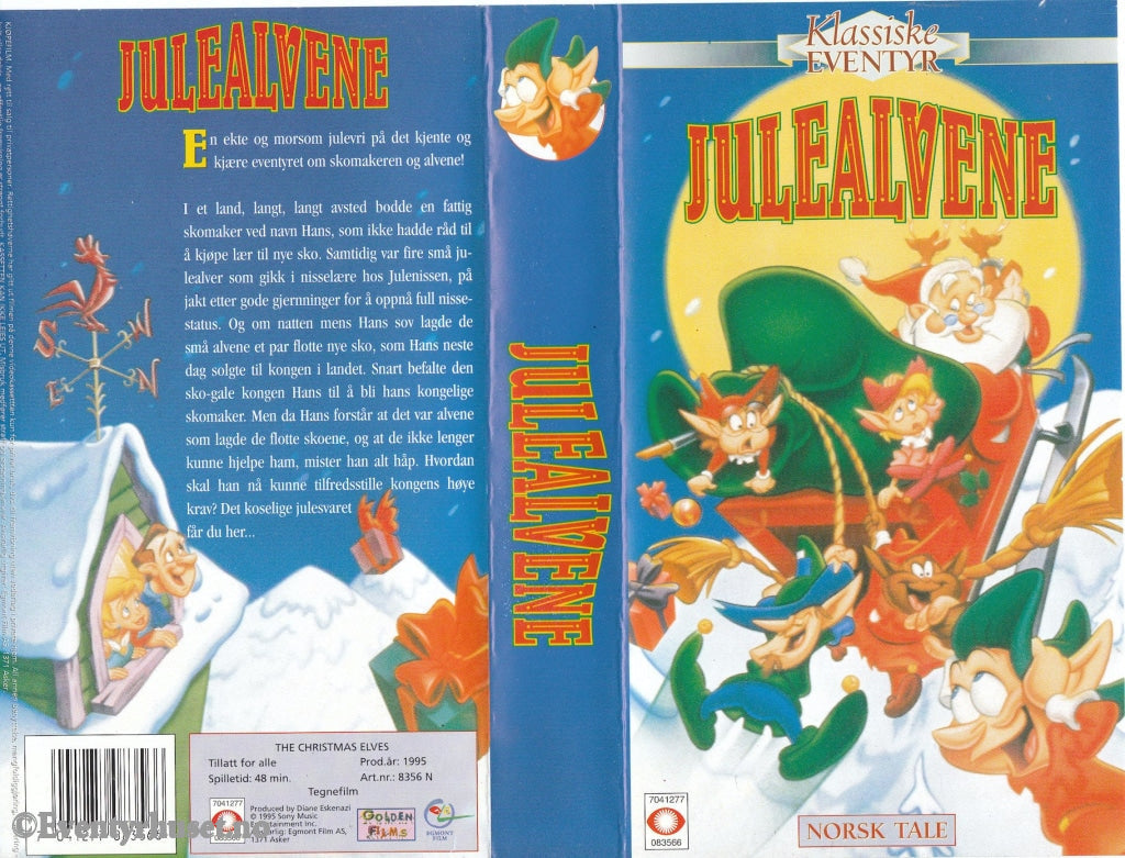 Download / Stream: Julealvene. 1995. Vhs. Norwegian Dubbing. Vhs