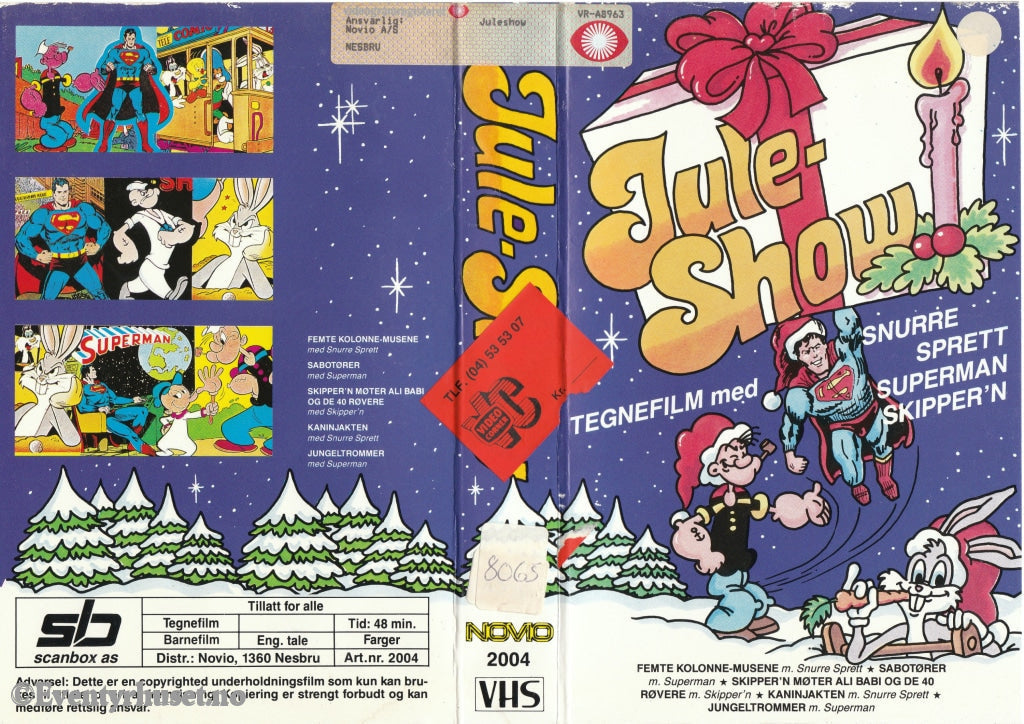 Download / Stream: Juleshow. Vhs Big Box. Norwegian Distribution.