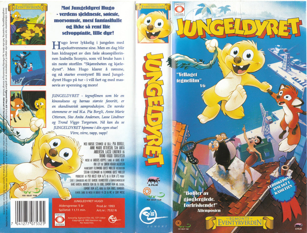 Download / Stream: Jungeldyret. 1993. VHS SB. Norwegian dubbing. VHS