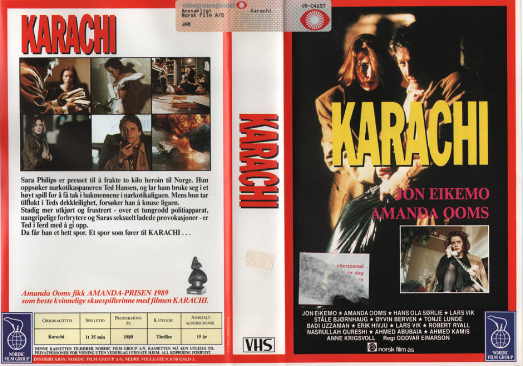 Download / Stream: Karachi. 1989. Vhs Big Box. Norwegian.