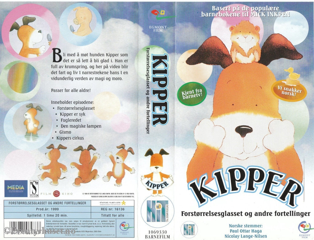 Download / Stream: Kipper - Forstørrelsesglasset Og Flere Fortellinger. 1999. Vhs. Norwegian