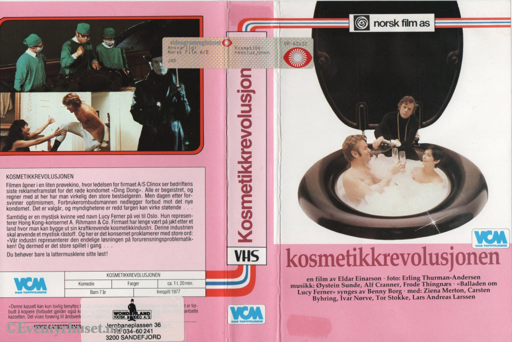 Download / Stream: Kosmetikkrevolusjonen. 1977. VHS Big Box. Norwegian. VHS