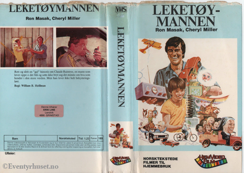 Download / Stream: Leketøymannen. VHS Big Box. Norwegian subtitles. VHS