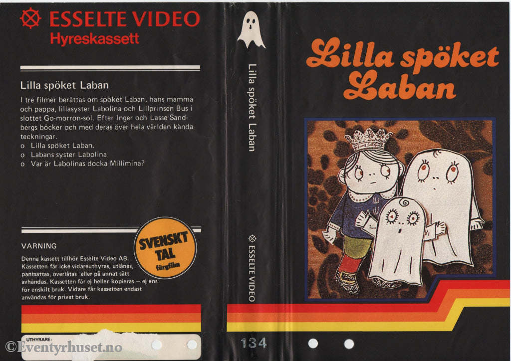 Download / Stream: Lilla spöket Laban. VHS Big Box. Swedish dubbing. VHS