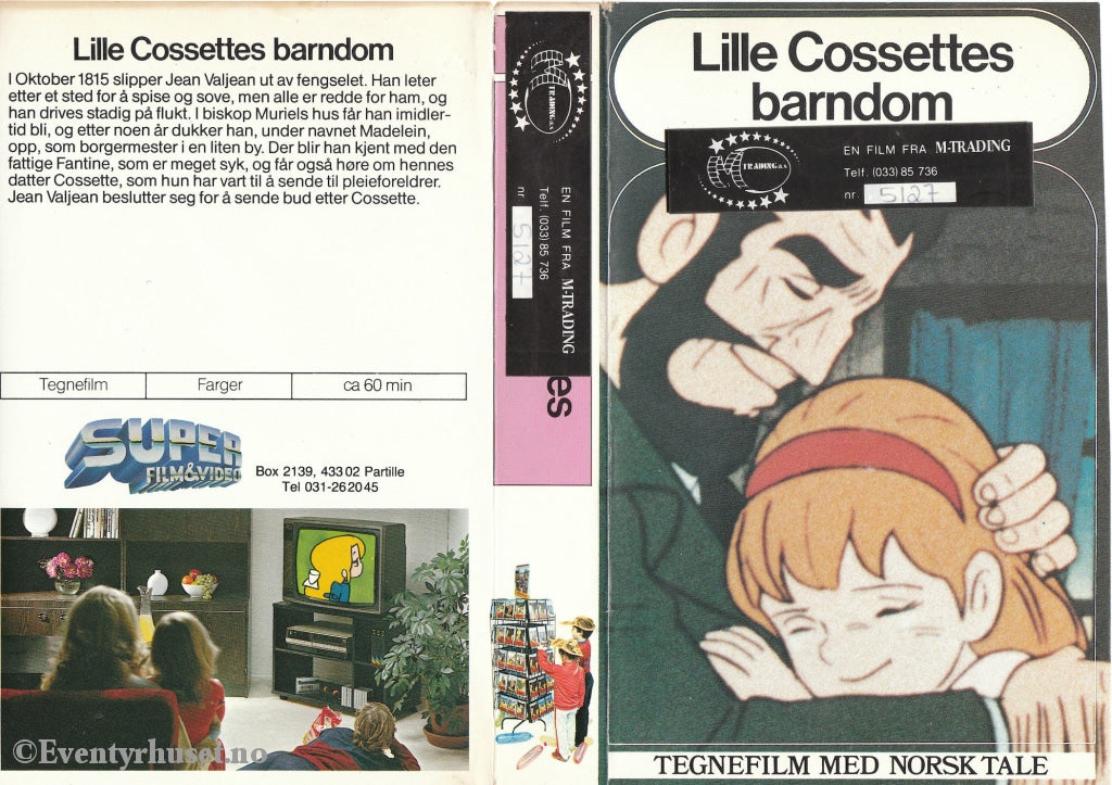 Download / Stream: Lille Cossettes Barndom. Vhs Big Box. Norwegian Dubbing.