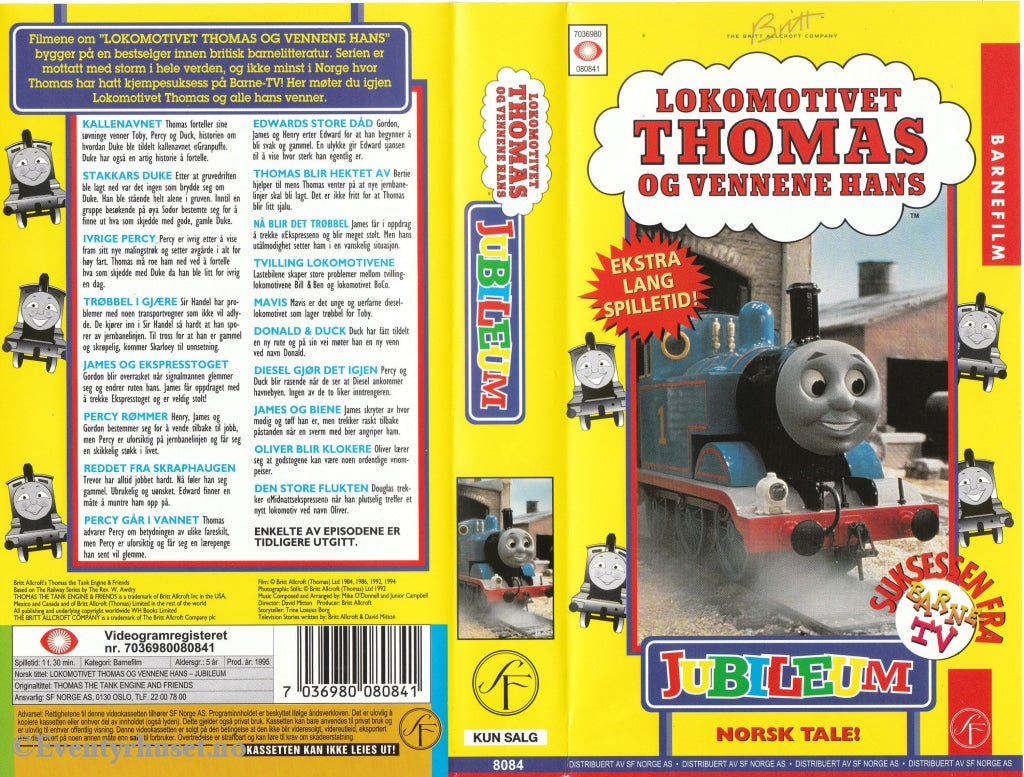 Download / Stream: Lokomotivet Thomas Og Vennene Hans - Jubileum (Thomas The Tank Engine And