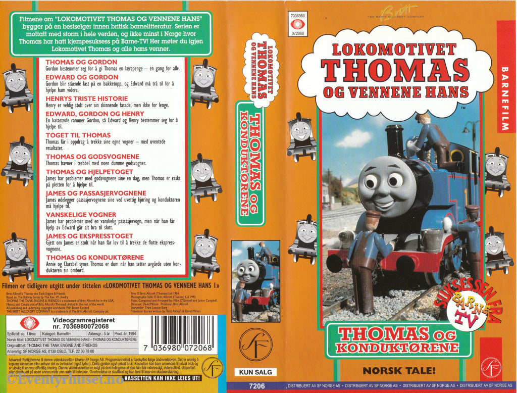 Download / Stream: Lokomotivet Thomas Og Vennene Hans - Konduktørene (Thomas The Tank Engine And