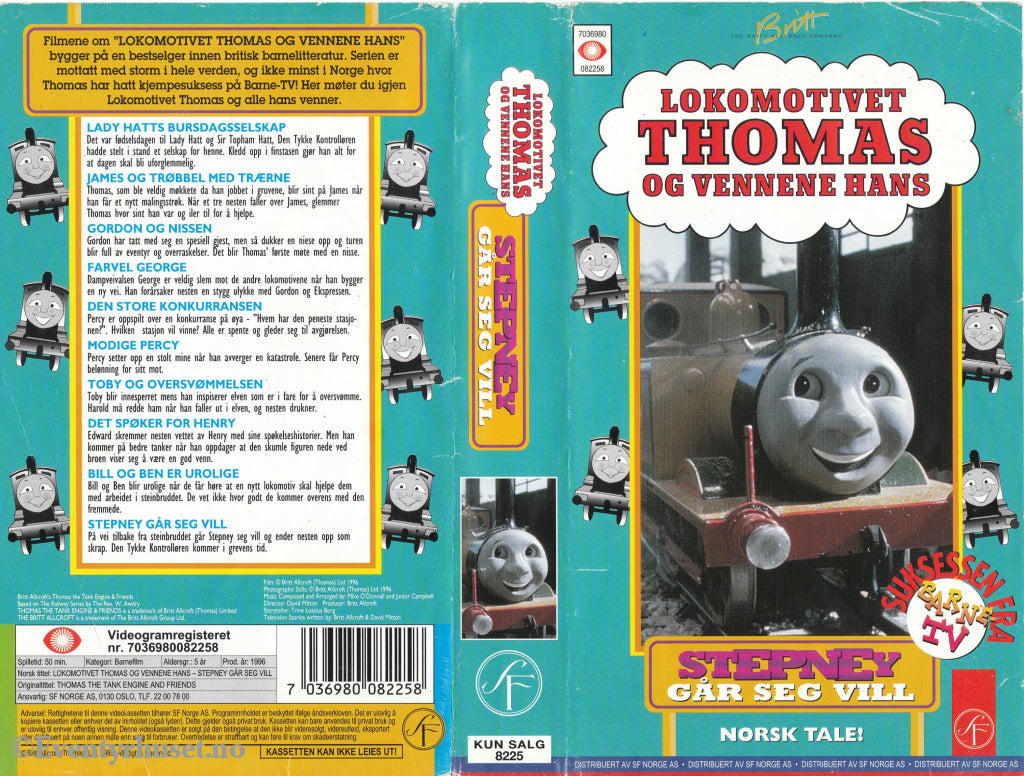 Download / Stream: Lokomotivet Thomas Og Vennene Hans - Stepney Går Seg Vill Mfl (Thomas The Tank