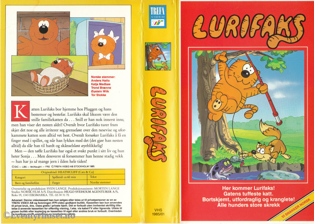 Download / Stream: Lurifaks. Vhs Big Box. Norwegian Dubbing.