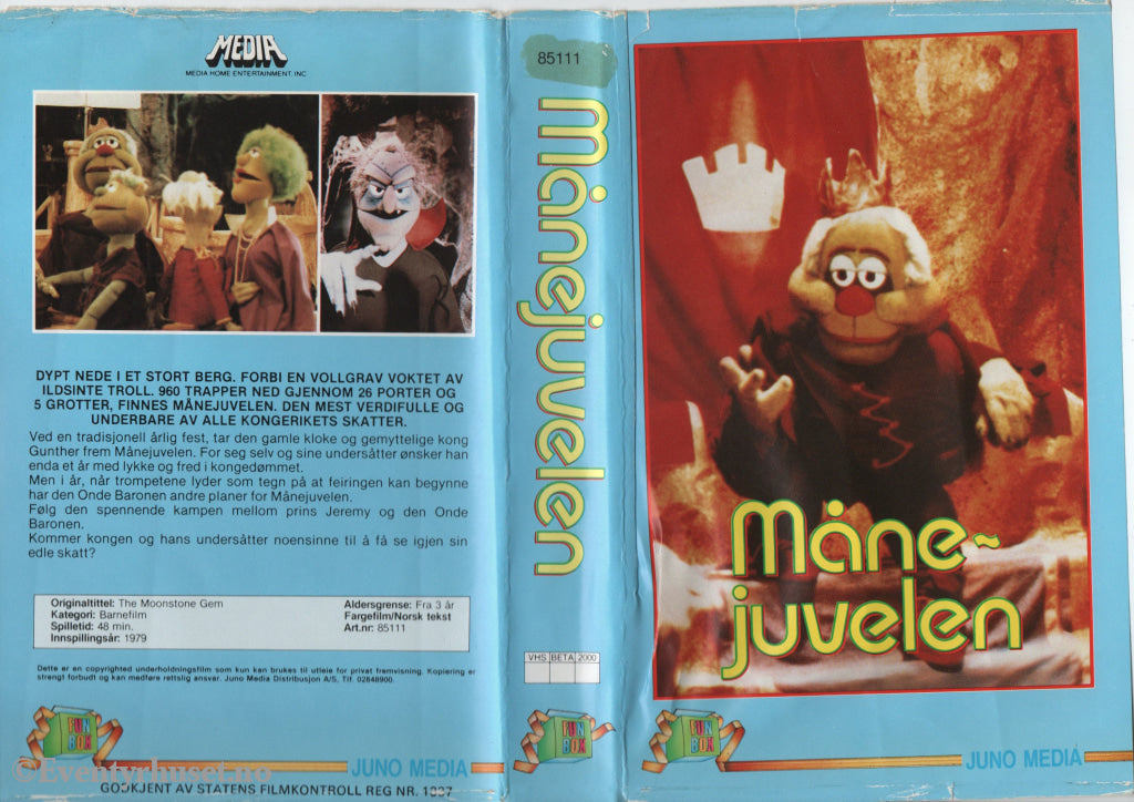 Download / Stream: Månejuvelen. 1979. VHS Big Box. Norwegian subtitles. VHS