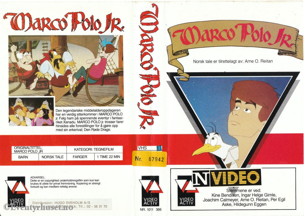 Download / Stream: Marco Polo. Jr. Vhs Big Box. Norwegian Dubbing.