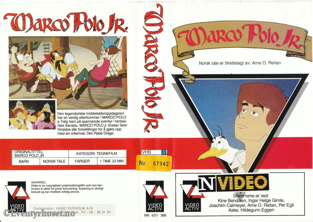 Download / Stream: Marco Polo. Jr. Vhs Big Box. Norwegian Dubbing.