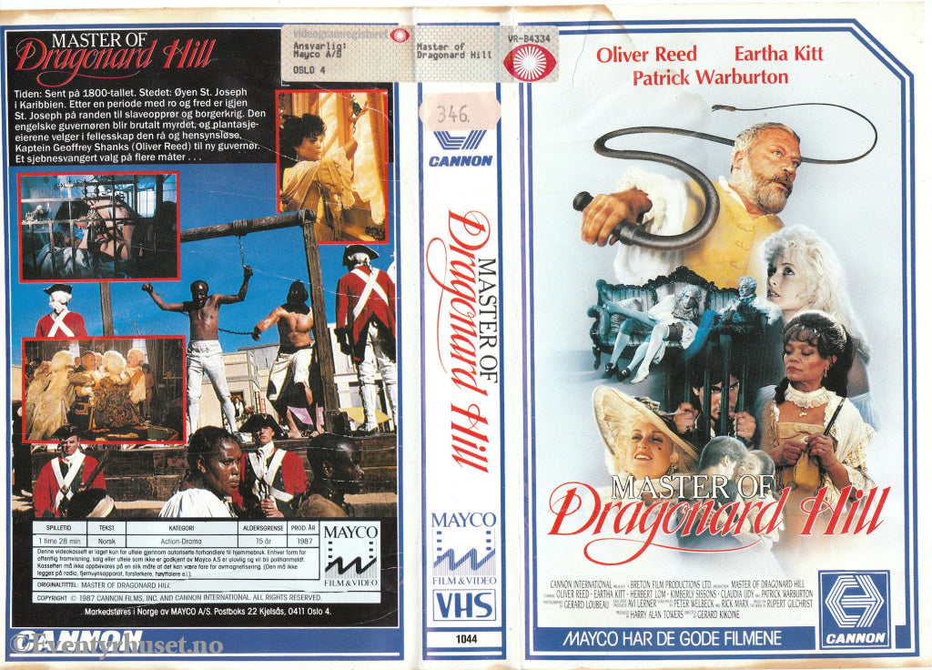 Download / Stream: Master Of Dragonard Hill. 1987. Vhs Big Box. Norwegian Subtitles.