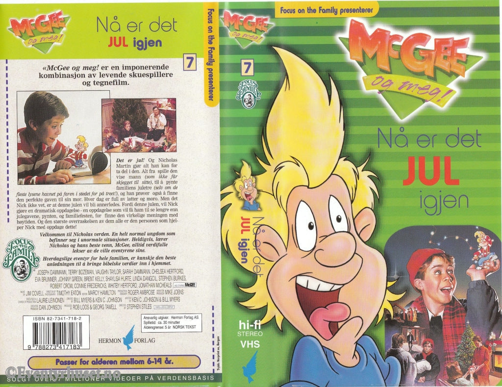 Download / Stream: Mcgee Og Meg! Nå Er Det Jul Igjen. Vhs. Norwegian Subtitles. Vhs