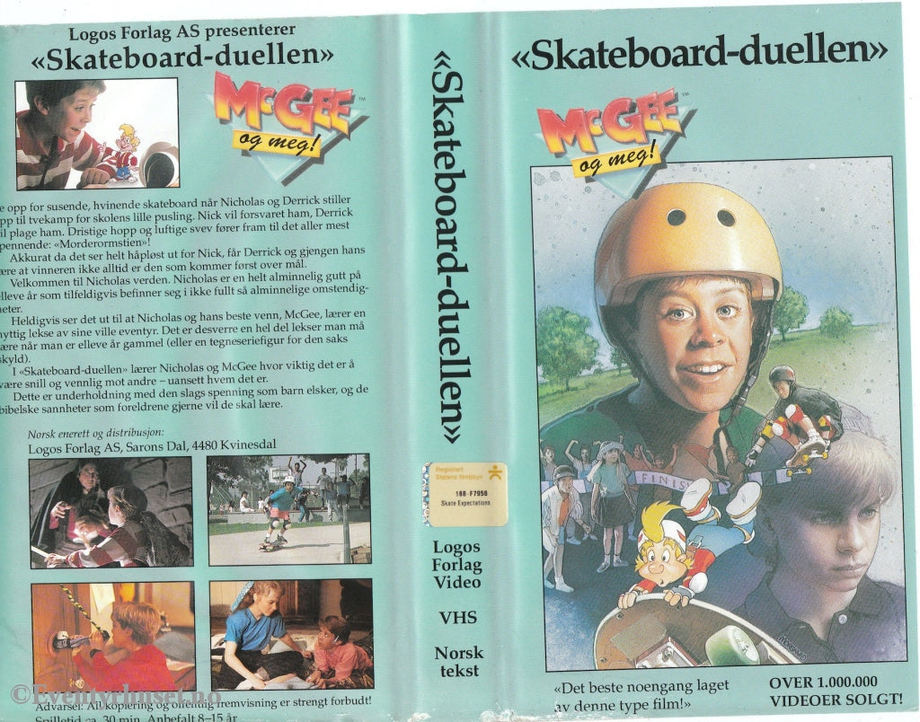 Download / Stream: Mcgee Og Meg! Skateboard-Duellen. Vhs. Norwegian Subtitles. Vhs