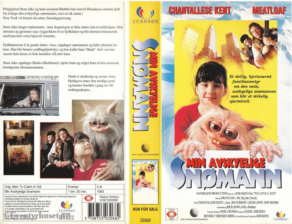 Download / Stream: Min Avskyelige Snømann. 1993. Vhs. Norwegian Subtitles. Vhs