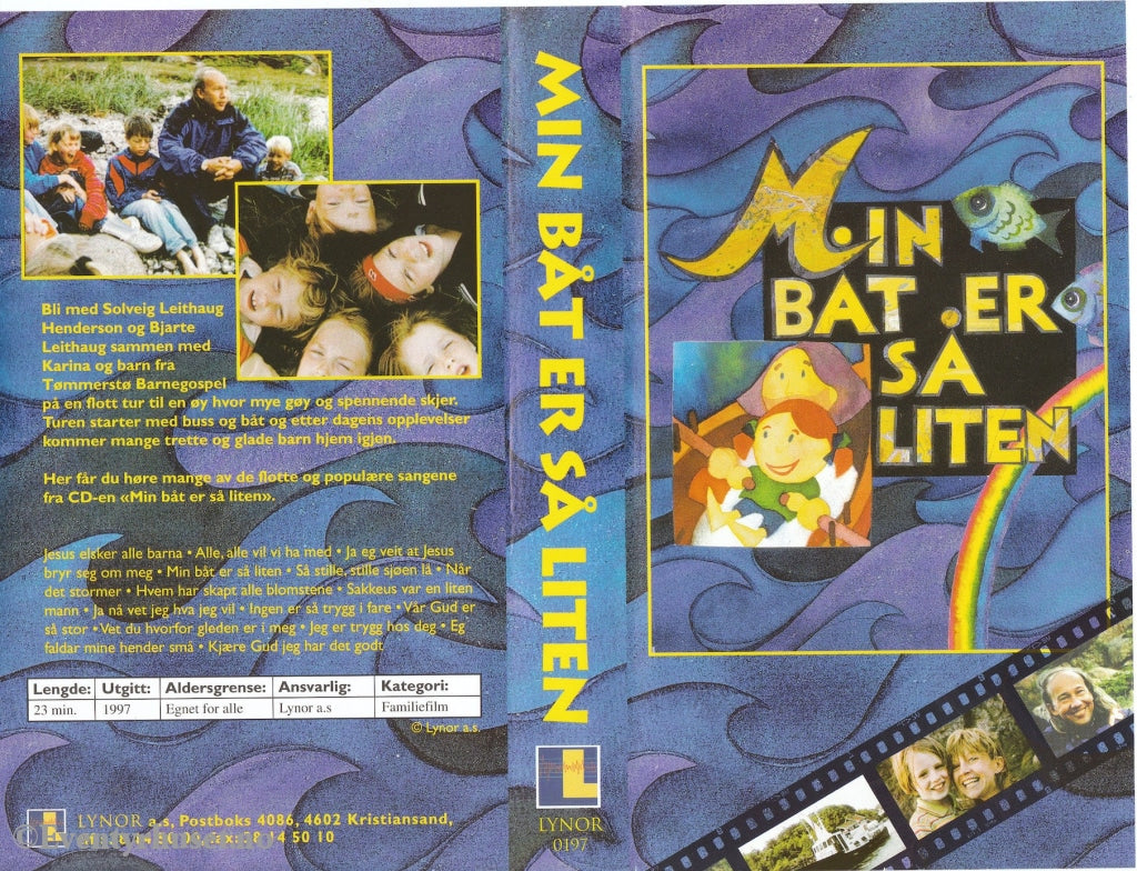 Download / Stream: Min Båt Er Så Liten. 1997. Vhs. Norwegian. Vhs