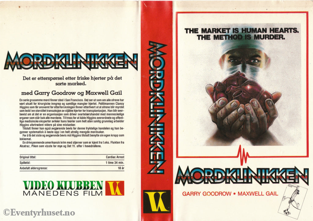 Download / Stream: Mordklinikken. 1979. Vhs Big Box. Norwegian Subtitles.