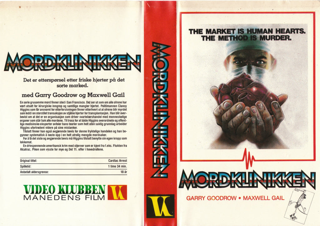 Download / Stream: Mordklinikken. 1979. Vhs Big Box. Norwegian Subtitles.