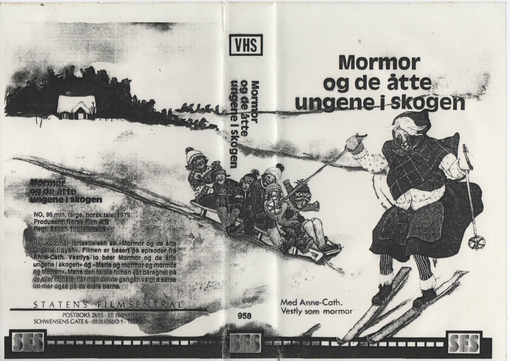 Download / Stream: Mormor og de åtte ungene. 1979. VHS Big Box. Norwegian. VHS