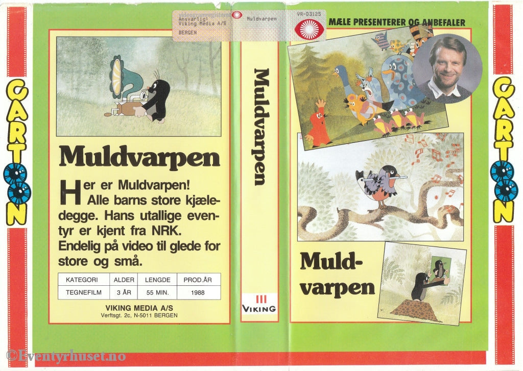 Download / Stream: Muldvarpen. Vol. 1. 1988 (The Mole Krtek). Vhs Big Box. Norwegian Dubbing.