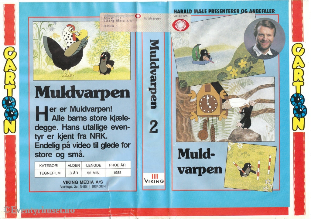 Download / Stream: Muldvarpen. Vol. 2. 1988 (The Mole Krtek). Vhs Big Box. Norwegian Dubbing.