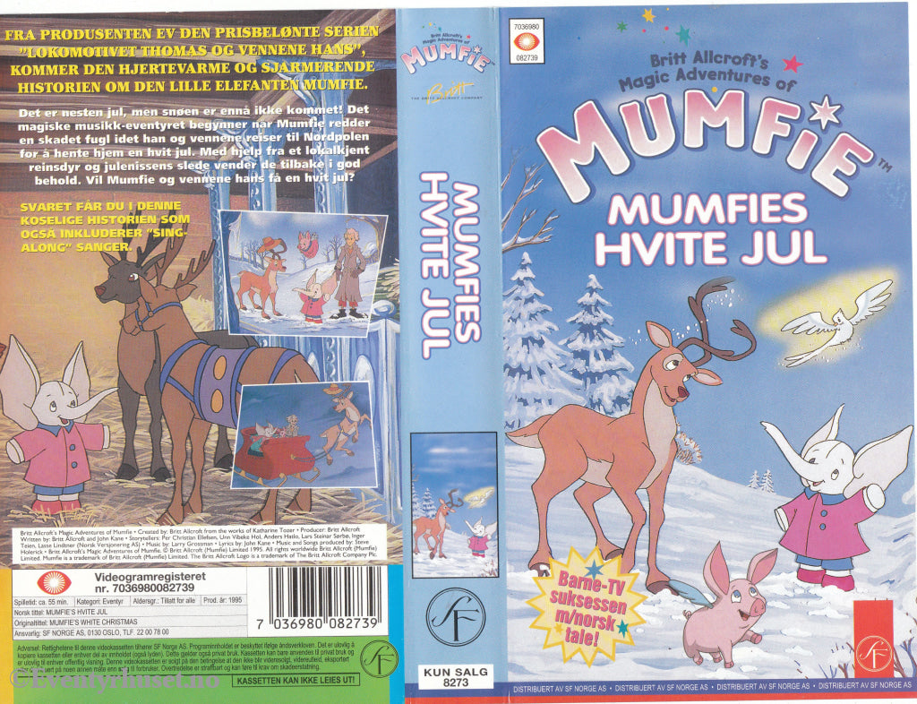 Download / Stream: Mumfies Hvite Jul. 1995. VHS SB. Norwegian dubbing. VHS