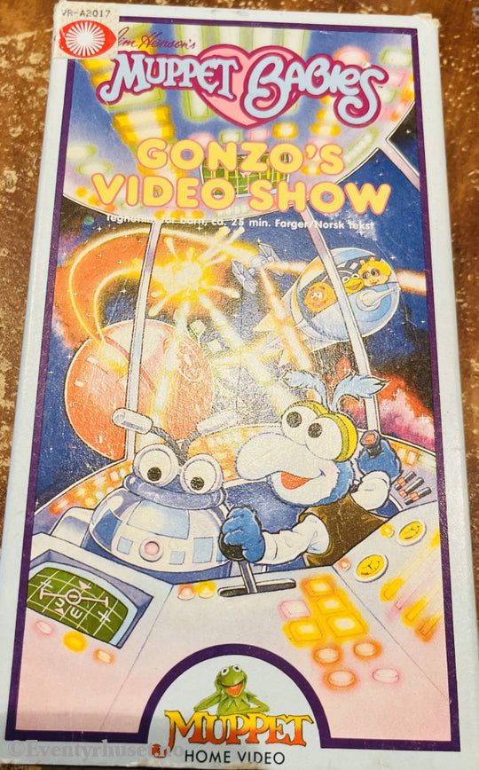 Download / Stream: Muppet Babies - Gonzo’s Video Show. 1985. VHS SB slipcase. Norwegian subtitles. VHS
