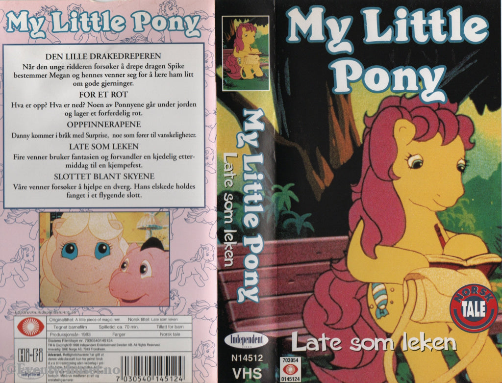 Download / Stream: My Little Pony - Late som leken. 1983. VHS SB. Norwegian dubbing. VHS