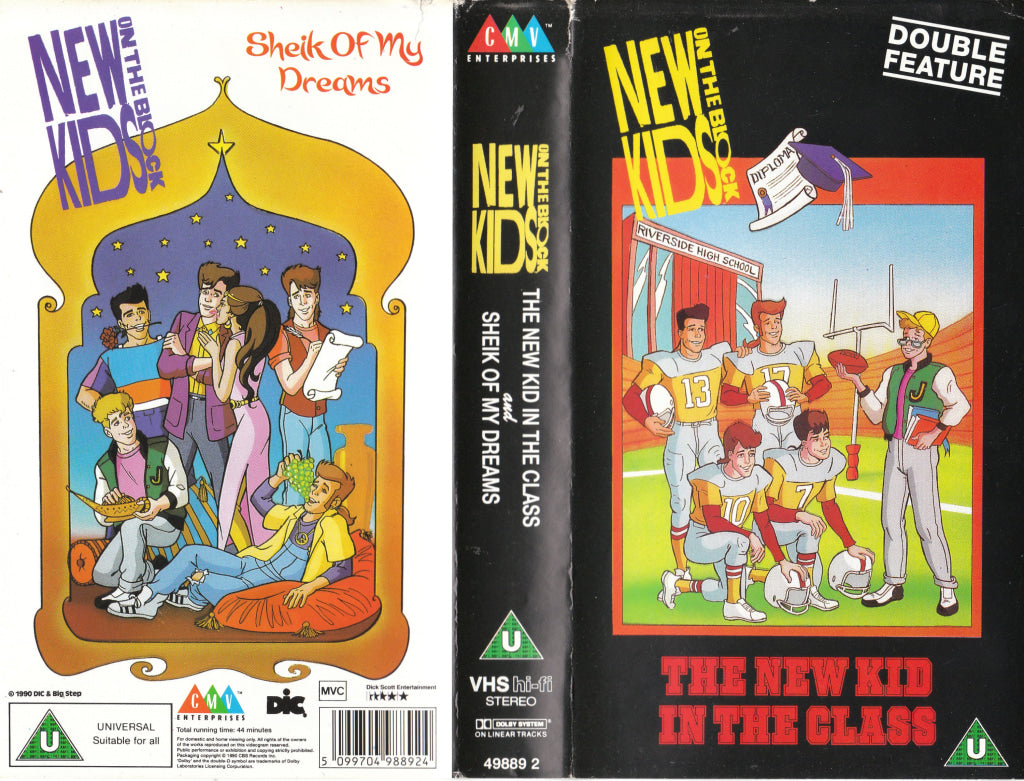 Download / Stream: New Kids On The Block. 1990. VHS SB. Sold in Norway. VHS