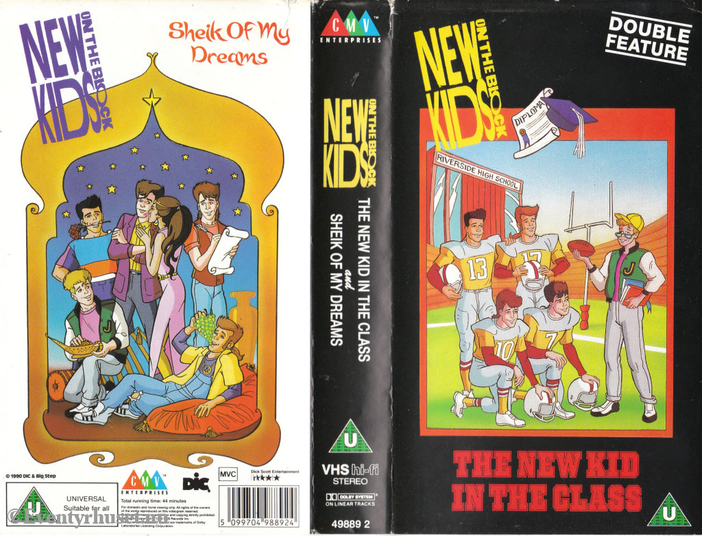 Download / Stream: New Kids On The Block. 1990. VHS SB. Sold in Norway. VHS