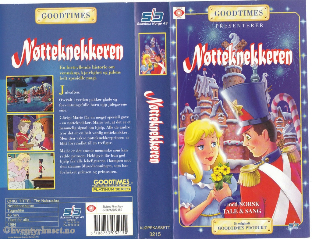 Download / Stream: Nøtteknekkeren (Goodtimes Presenterer). 1994. Vhs. Norwegian Dubbing. Vhs