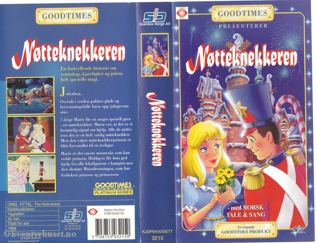 Download / Stream: Nøtteknekkeren (Goodtimes Presenterer). 1994. Vhs. Norwegian Dubbing. Vhs