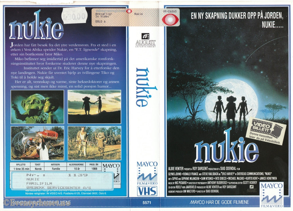 Download / Stream: Nukie. 1988. Vhs Big Box. Norwegian Subtitles.