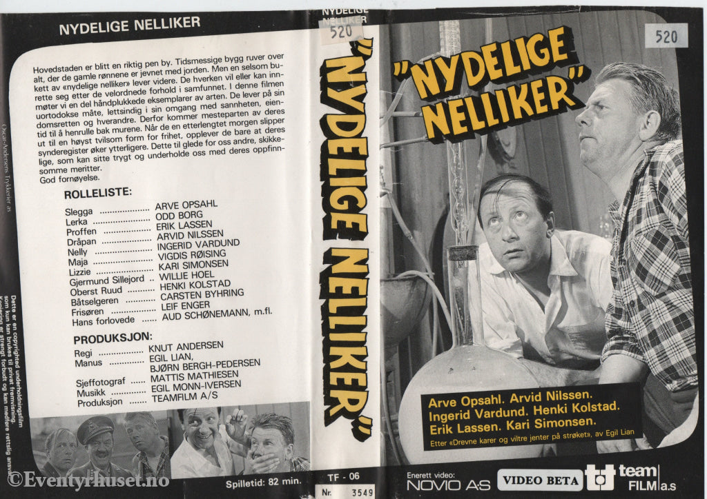 Download / Stream: Nydelige nelliker. VHS Big Box. Norwegian. VHS