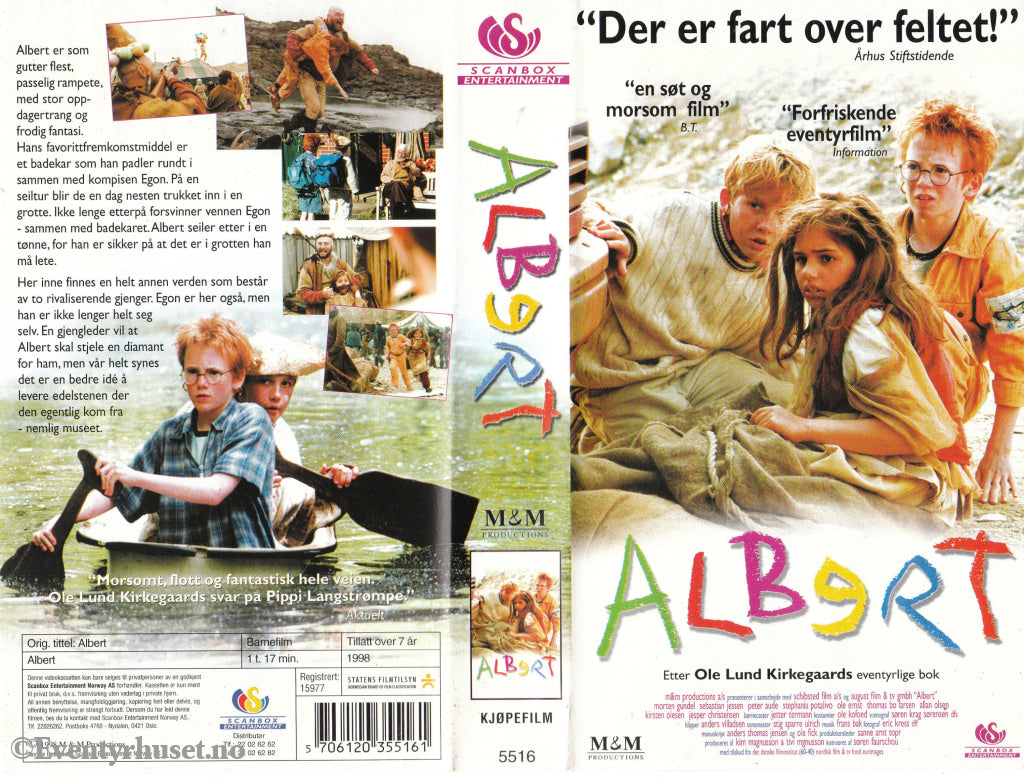 Download / Stream: Ole Lund Kirkegaards Albert. 1998. VHS SB. Norwegian subtitles. VHS