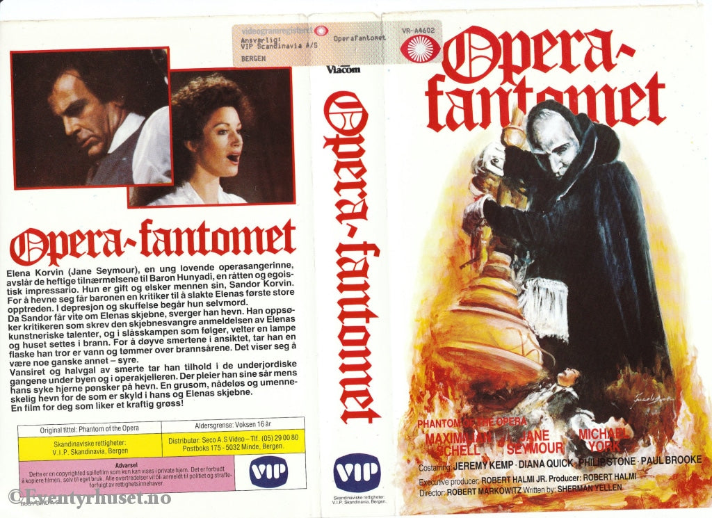 Download / Stream: Operafantomet. Vhs Big Box. Norwegian Subtitles.