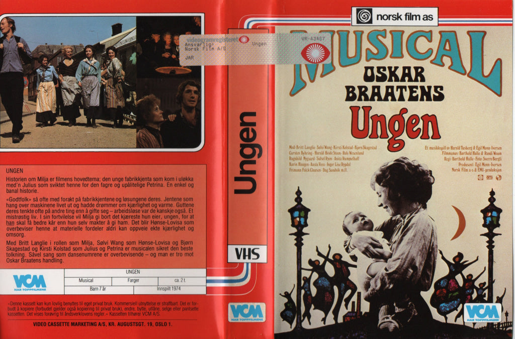 Download / Stream: Oscar Braatens Ungen. 1974. VHS Big Box. Norwegian. VHS