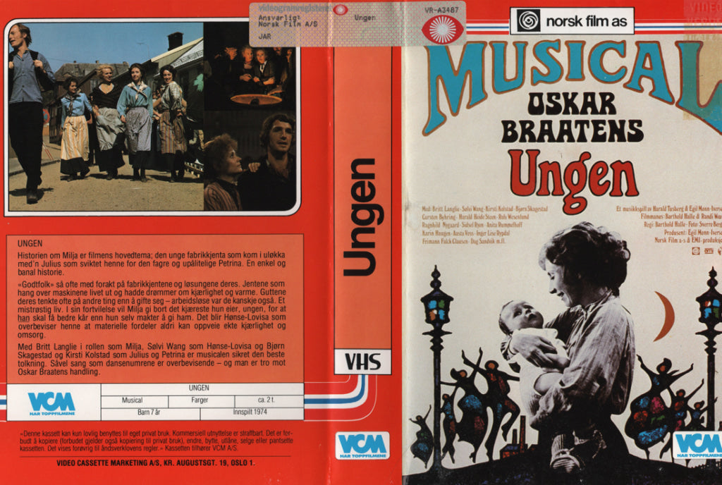 Download / Stream: Oskar Braatens Ungen. 1974. Vhs Big Box. Norwegian.