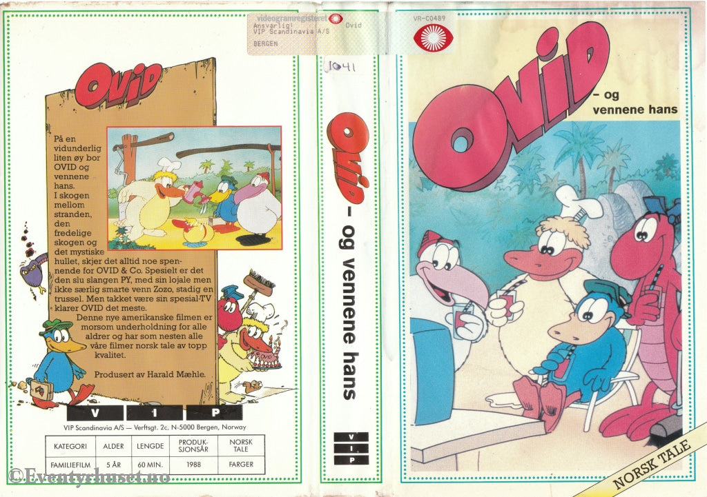 Download / Stream: Ovid. 1988. Vhs Big Box. Norwegian Dubbing.