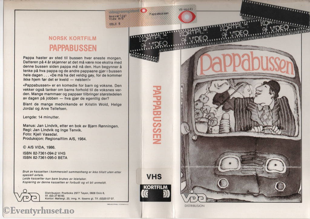 Download / Stream: Pappabussen. 1984/86. Vhs Big Box. Norwegian.
