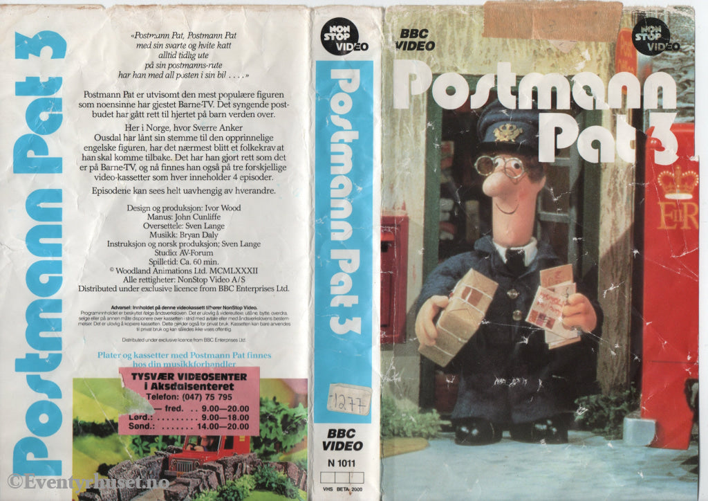 Download / Stream: Postmann Pat. Vol. 2. VHS Big Box. Norwegian dubbing. VHS