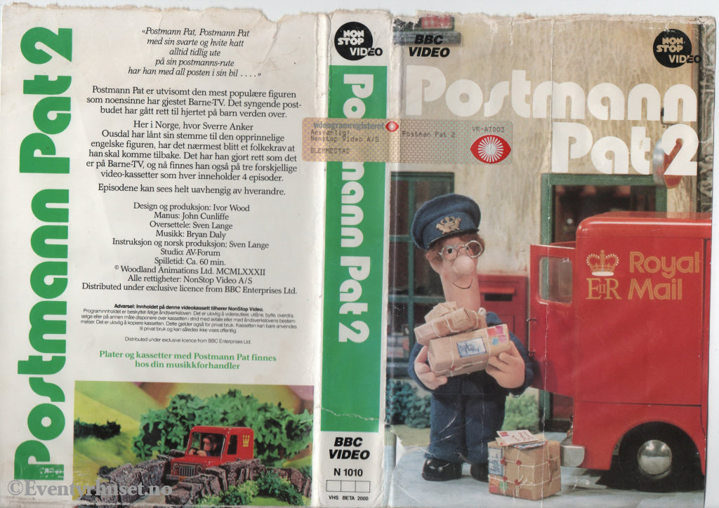 Download / Stream: Postmann Pat. Vol. 3. VHS Big Box. Norwegian dubbing. VHS