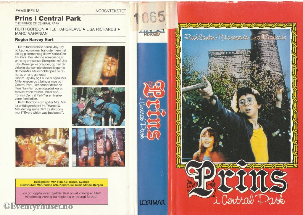 Download / Stream: Prins I Central Park. Vhs Big Box. Norwegian Subtitles.