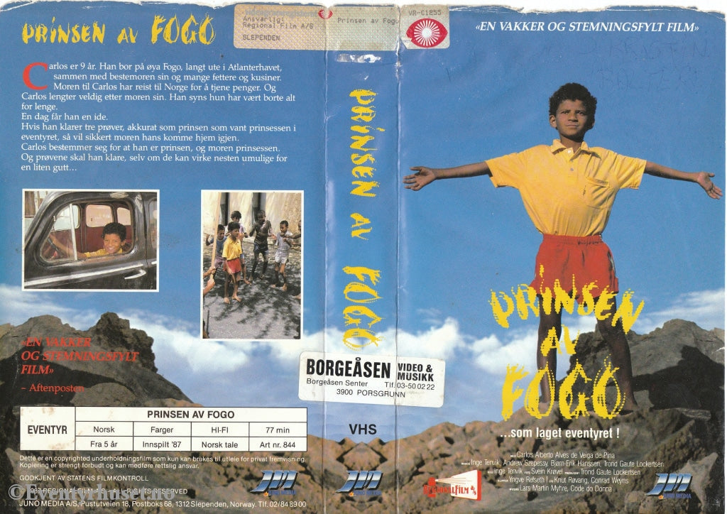 Download / Stream: Prinsen Av Fogo. 1987. Vhs Big Box. Norwegian.