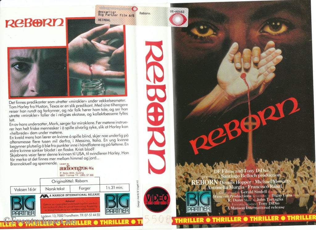 Download / Stream: Reborn. 1981. Vhs Big Box. Norwegian Subtitles.