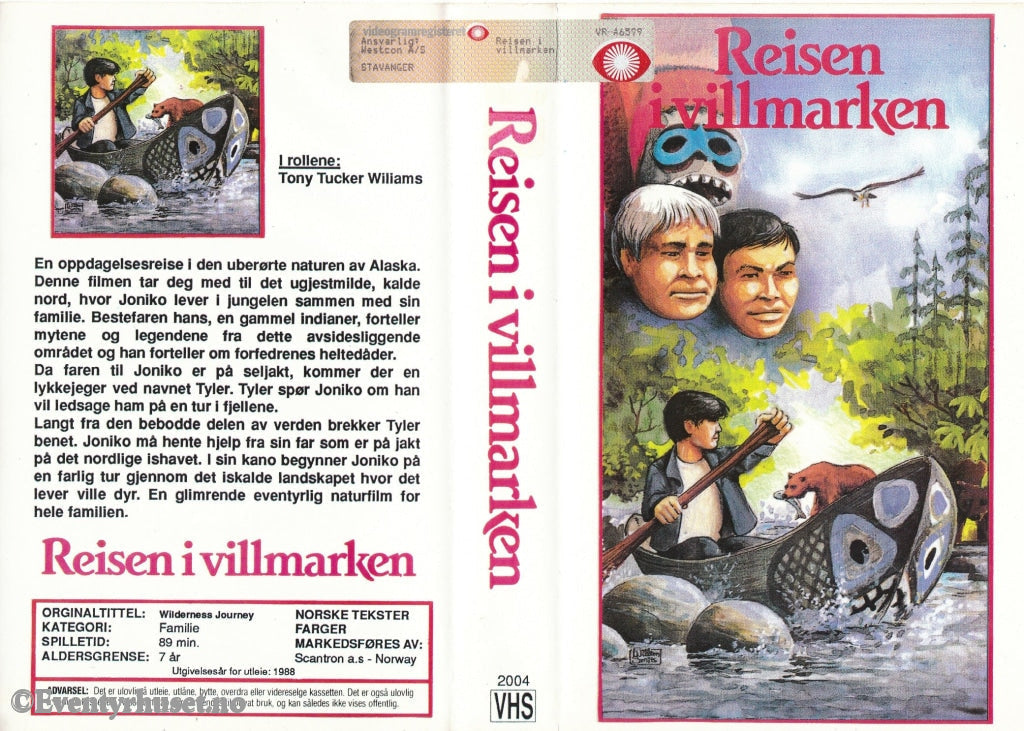Download / Stream: Reisen I Villmarken. 1988. Vhs Big Box. Norwegian Subtitles.