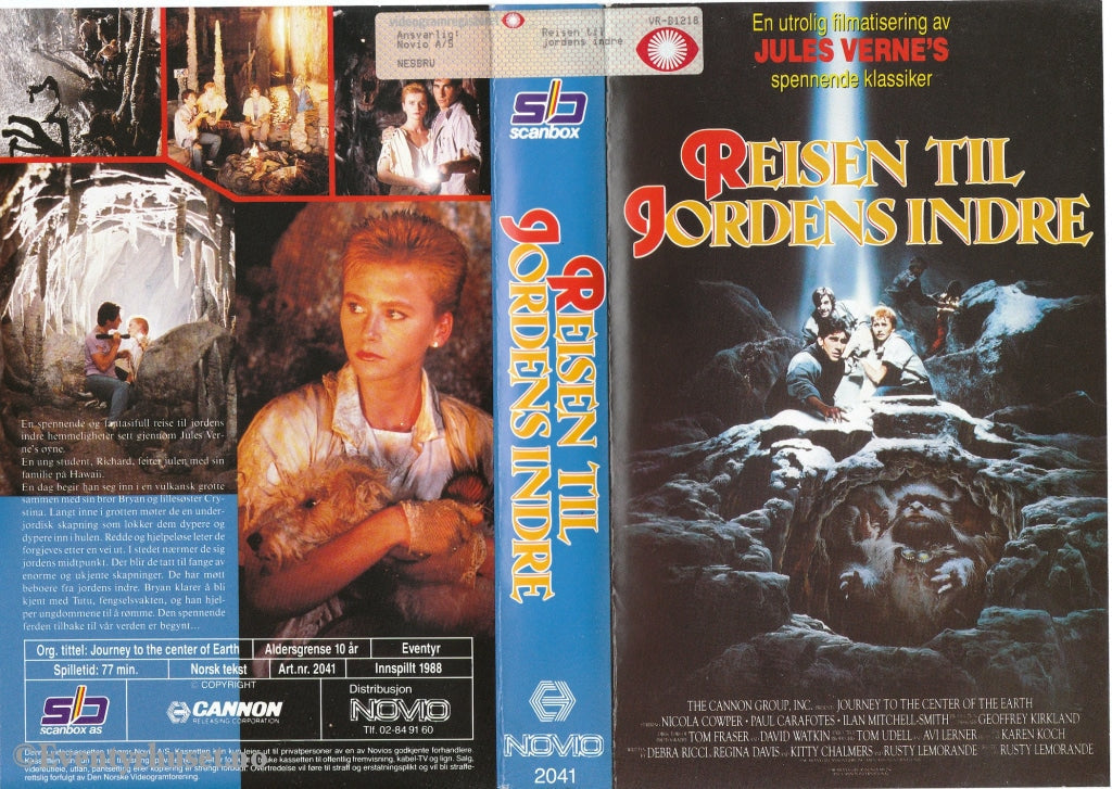 Download / Stream: Reisen Til Jordens Indre. 1988. Vhs Big Box. Norwegian Subtitles.