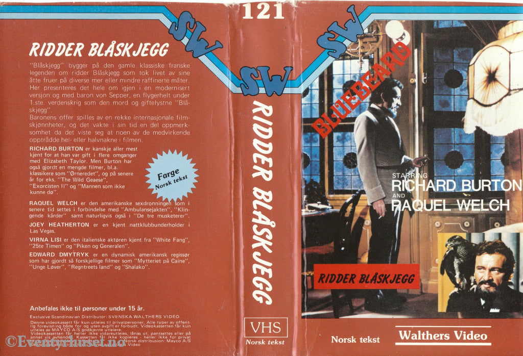 Download / Stream: Ridder Blåskjegg. Vhs Big Box. Norwegian Subtitles.