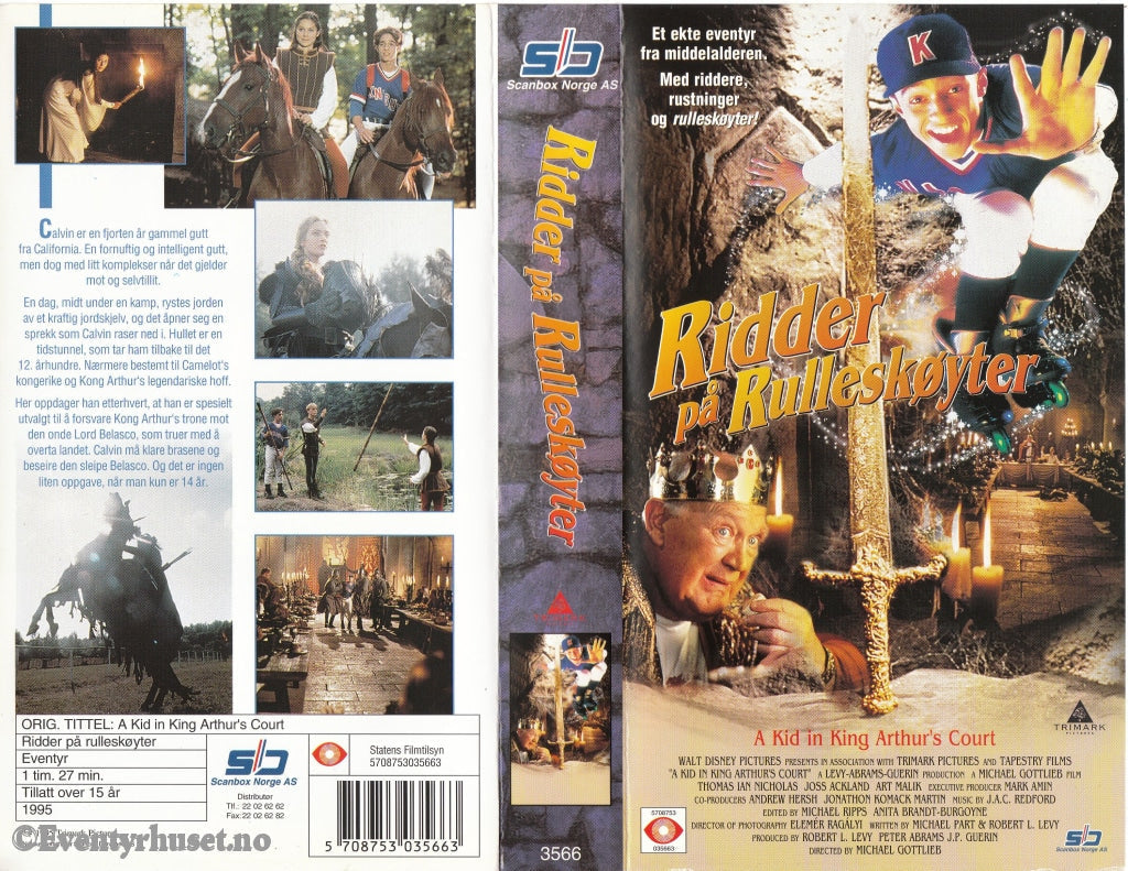 Download / Stream: Ridder På Rulleskøyter. 1995. Vhs. Norwegian Subtitles. Vhs